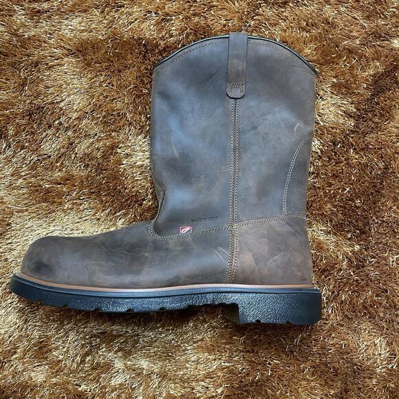 Red Wing DF MADE IN USA 11-inch Waterproof Safety Toe Pull-On Boot 2272 Sz 15 main image 4
